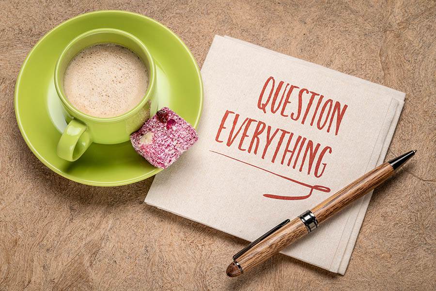 Tea and questions